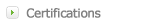 Certifications