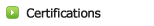 Certifications